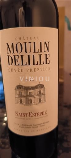 Bordeaux Saint-Estèphe Château Moulin Delille Prestige 2022