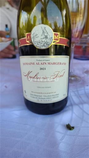 Beaujolais Moulin-à-vent Domaine Alain Margerand Vieilles Vignes 2021