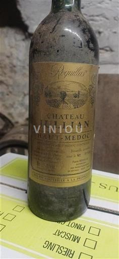 Bordeaux Haut-Médoc Château Jullian 1985