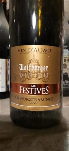 Alsacia Wolfberger Les Festives 2020