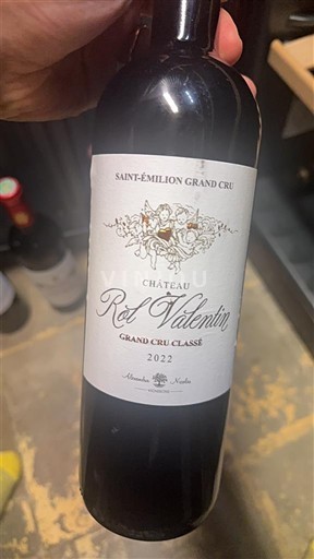 Bordéus Saint-Émilion Grand Cru Grand Cru Château Rol Valentin 2022