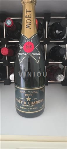 Champaña Champán Moët & Chandon Brut Impérial 1978