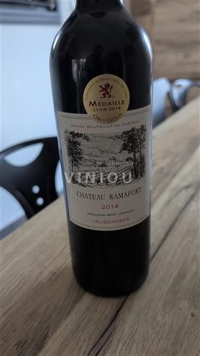 Bordeaux Médoc Cru Bourgeois Château Ramafort 2014