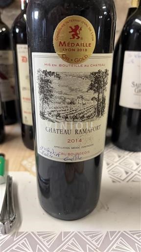 Bordéus Médoc Cru Bourgeois Château Ramafort 2014