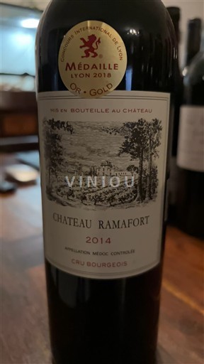 Bordeaux Médoc Cru Bourgeois Château Ramafort 2014