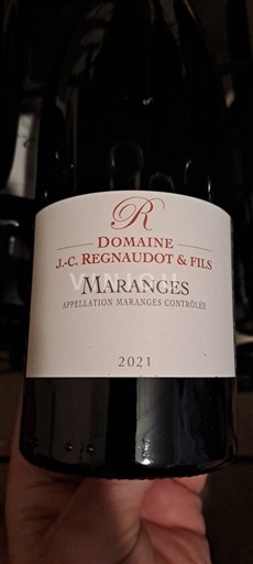 Burgundsko Maranges Domaine J.-C. Regnaudot & Fils 2021