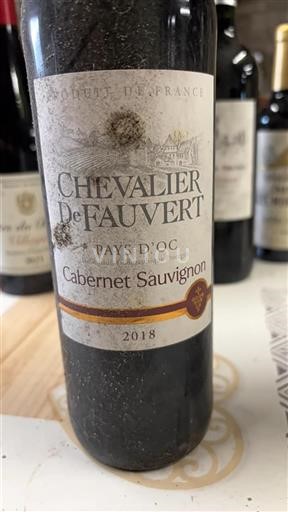 Languedoc-Roussillon Pays d'Oc Chevalier De Fauvert Cabernet Sauvignon 2018