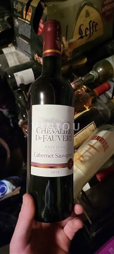 Languedoc-Roussillon Pays d'Oc Chevalier De Fauvert Cabernet Sauvignon 2018