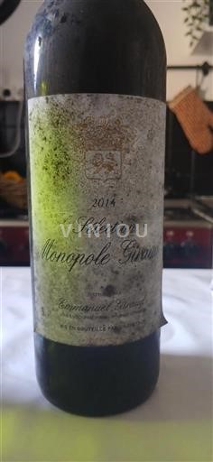 Bordeaux Niet gespecificeerd Monopole Giraud Sélection 2014