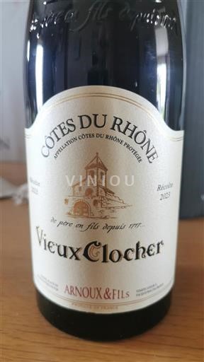 Rhônetal Côtes du Rhône Arnoux & Fils Vieux Clocher 2023