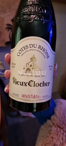 Rhônedalen Côtes du Rhône Arnoux & Fils Vieux Clocher 2023
