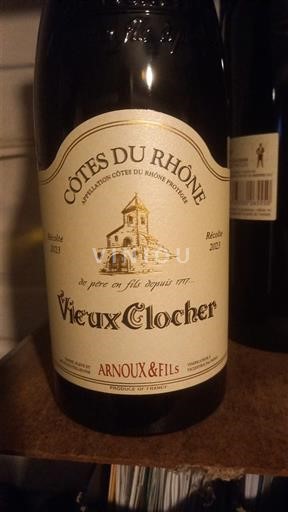 Valle del Rodano Côtes-du-Rhône Arnoux & Fils Vieux Clocher 2023