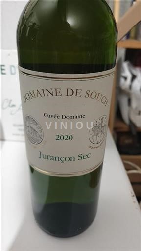 Sud-Ovest Jurançon Domaine Souch Domaine 2020