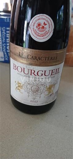 Loire Valley Bourgueil Les Caractères 2023