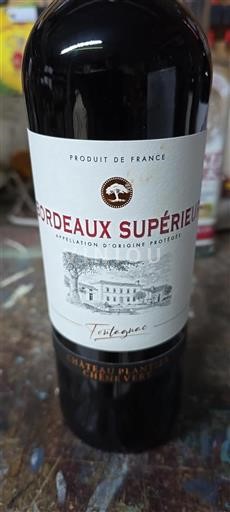 Bordeaux Bordeaux Supérieur Château Plantier du Chêne Vert Fontagnac Ikke årgangsbestemt