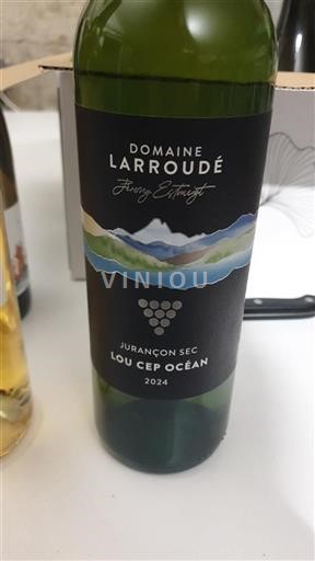 Lounais-Ranska Jurançon Domaine Larroudé Lou Cep Océan 2024