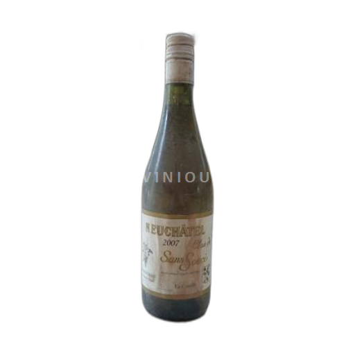 Neuchâtel Neuchâtel AOC Clos de Sans Souci La Coudre 2007