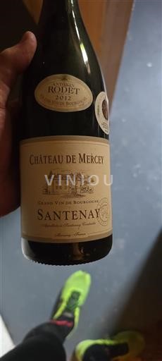 Borgogna Santenay Château Mercey 2012