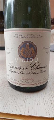 Loiretal Quarts de Chaume Maurice Cointreau et Fils 1997