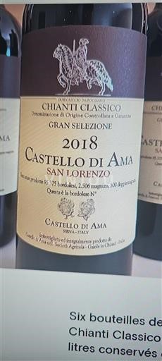 Toscana Chianti Classico Castello di Ama San Lorenzo 2018