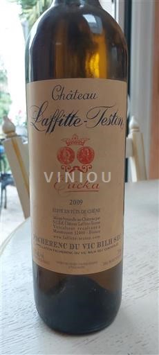 Lounais-Ranska Pacherenc-du-vic-bilh Château Laffitte-Teston Ericka 2009