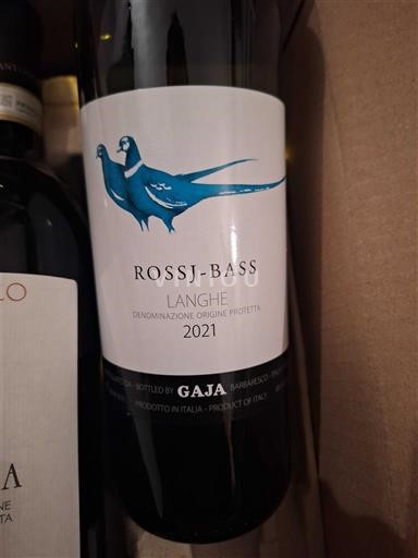 Piedmont Wines Langhe Gaja Rossj-Bass 2021