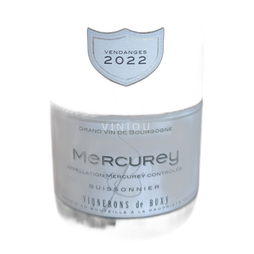 Bourgogne Mercurey Vignerons de Buxy Buissonnier 2022