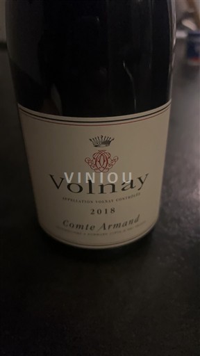 Burgundi Volnay Comte Armand 2018