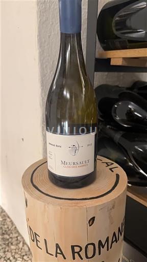 Burgundy Meursault Arnaud Ente Clos des Ambres 2015