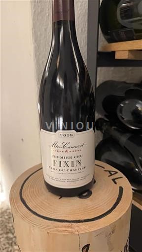 Burgundi Fixin Premier Cru Méo-Camuzet Frère & Sœurs Clos du Chapitre 2018