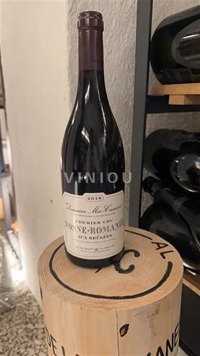 Bourgogne Vosne-romanée Premier Cru Domaine Méo-Camuzet Aux Br%c3%bbl%c3%a9es 2018