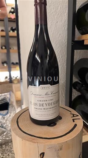Bourgogne Clos-de-vougeot Grand Cru Domaine Méo-Camuzet Grand Maupertuis 2017
