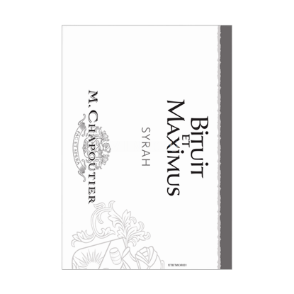 Alpes e regiões Ródano Colinas Ródanas Chapoutier Bituit et Maximus 2023