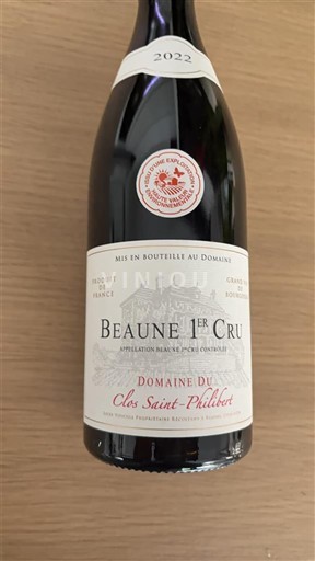 Bourgondië Beaune Premier Cru Domaine Clos Saint Philibert 2022