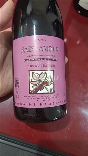 Beaujolais Saint-Amour Domaine Hamet-Spay Clos du Chapitre 2024