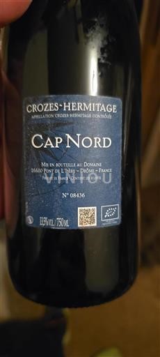 Thung lũng Rhône Crozes-hermitage Cap Nord 2020