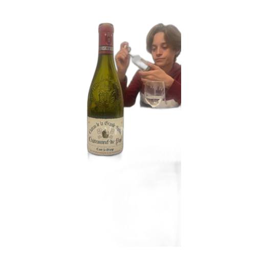 Vin Rouge sec La Grange Château La Grande Gardiole 2022 France Vallée du Rhône Châteauneuf-du-pape AOC