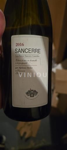 Údolí Loiry Sancerre Alphonse Mellot 2016