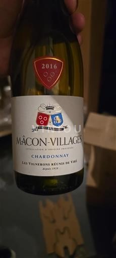 Bourgogne Mâcon och Mâcon-Villages Les Vignerons Réunis de Viré 2016