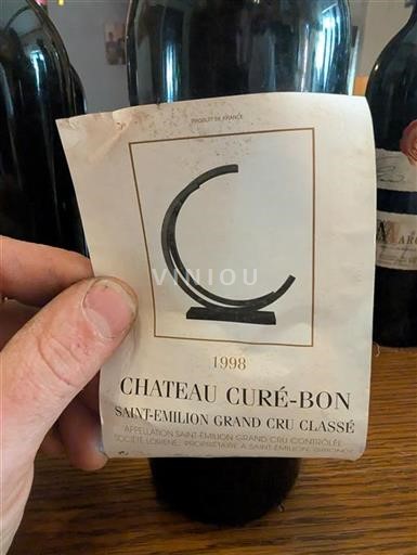 Bordeaux Saint-Émilion Grand Cru Château Curé-Bon 1998