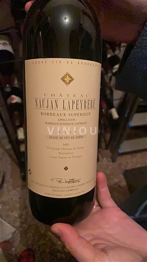 Bordeaux Bordeaux Supérieur Château Naujan Lapeyrere 2003