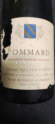Burgundsko Pommard Domaine Billard-Gonnet 2000
