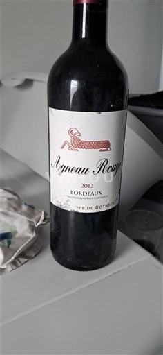 Bordeaux Baron Philippe de Rothschild Sélection Agneau Rouge 2012