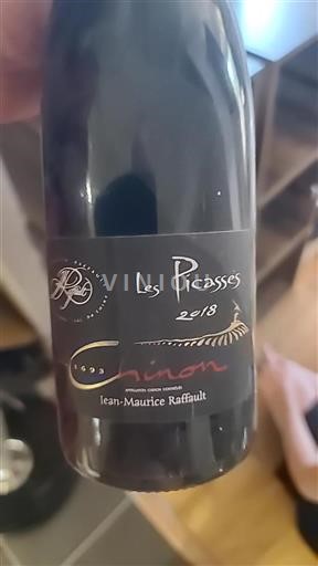 Loiredalen Chinon Jean-Maurice Raffault Les Picasses 2018