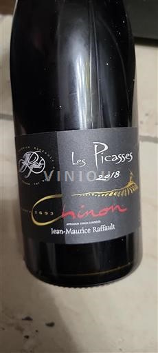 Loire Valley Chinon Jean-Maurice Raffault Les Picasses 2018