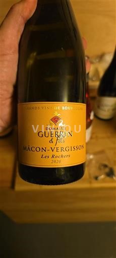 Bourgogne Mâcon och Mâcon-Villages Domaine Guerrin & Fils Les Rochers 2020