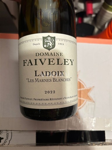 Bourgogne Ladoix Domaine Faiveley Les Marnes Blanches 2022