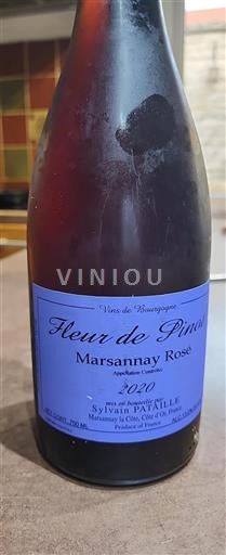 Vin Rosé sec Fleur de Pinot Sylvain Pataille 2020 France Bourgogne Marsannay AOC