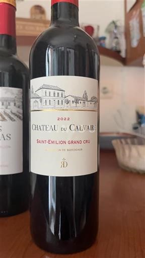 Bordeaux Saint-Émilion Grand Cru Grand Cru Château Calvaire 2022