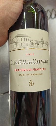 Bordeaux Saint-Émilion Grand Cru Grand Cru Château Calvaire 2022